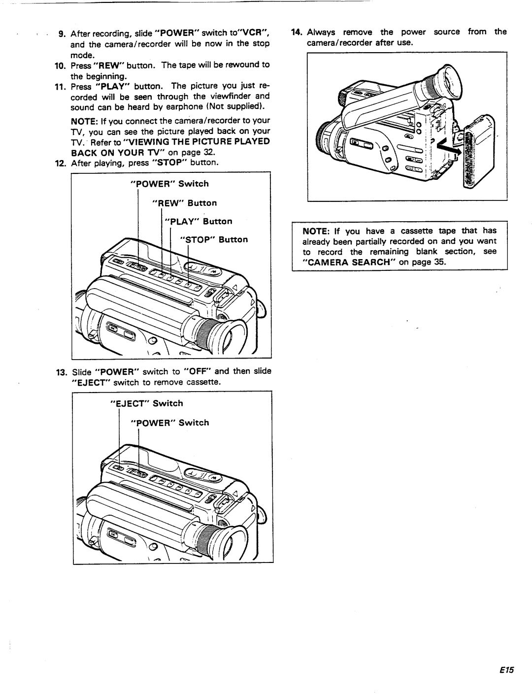 Pentax PV-C909A manual 