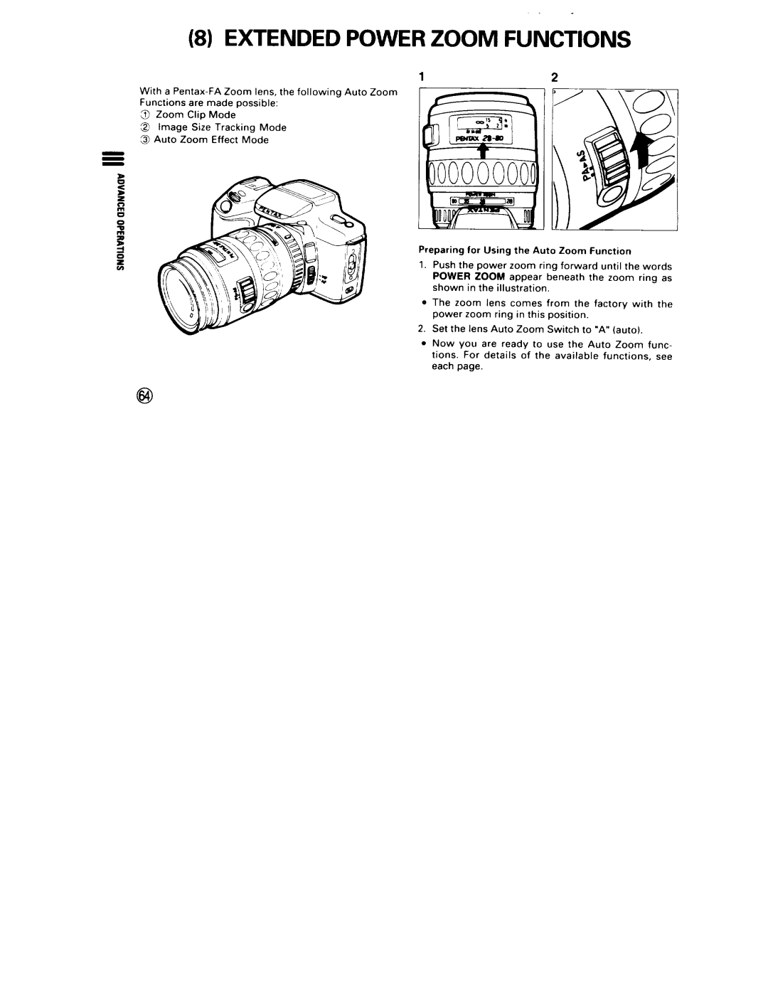 Pentax PZ-20 manual 