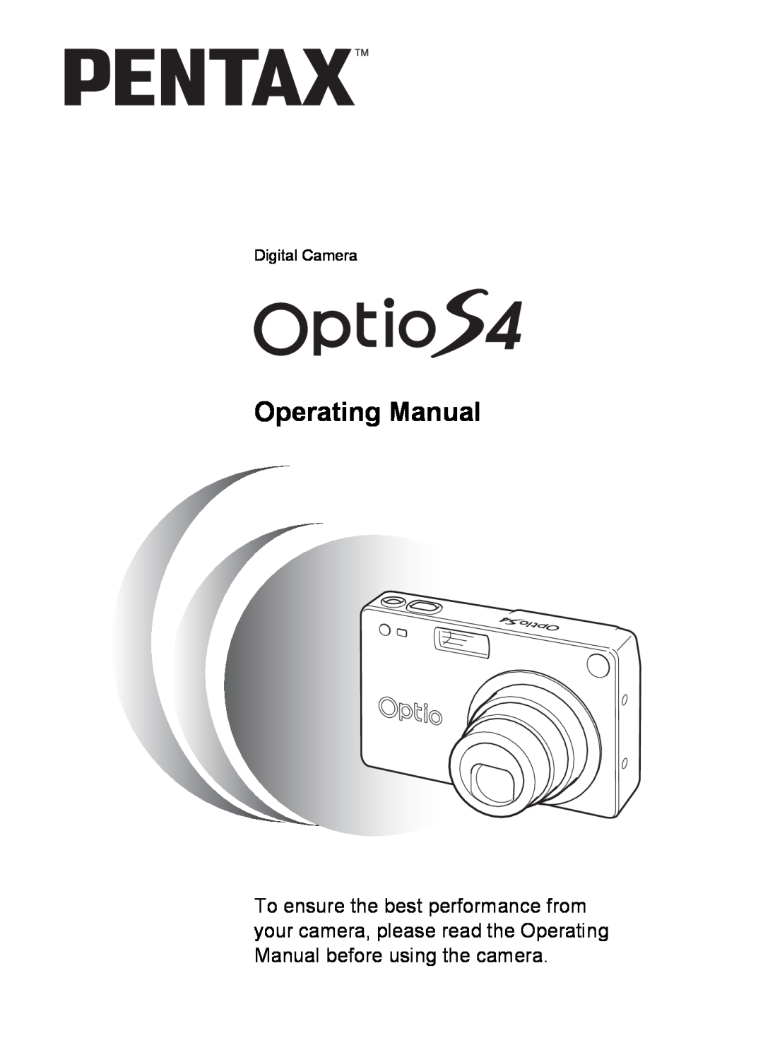 Pentax manual Optio S4 