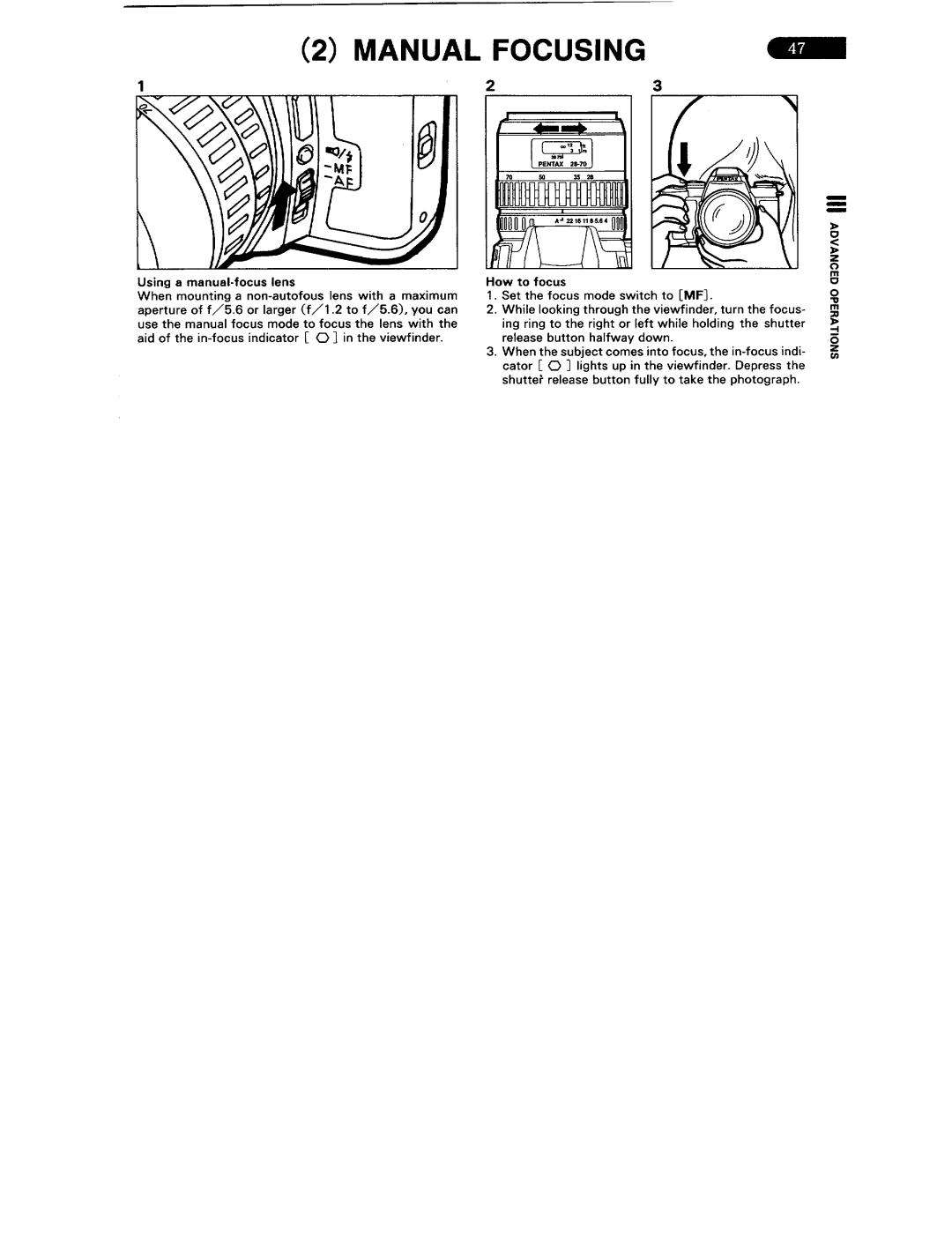 Pentax ZX-5 manual 