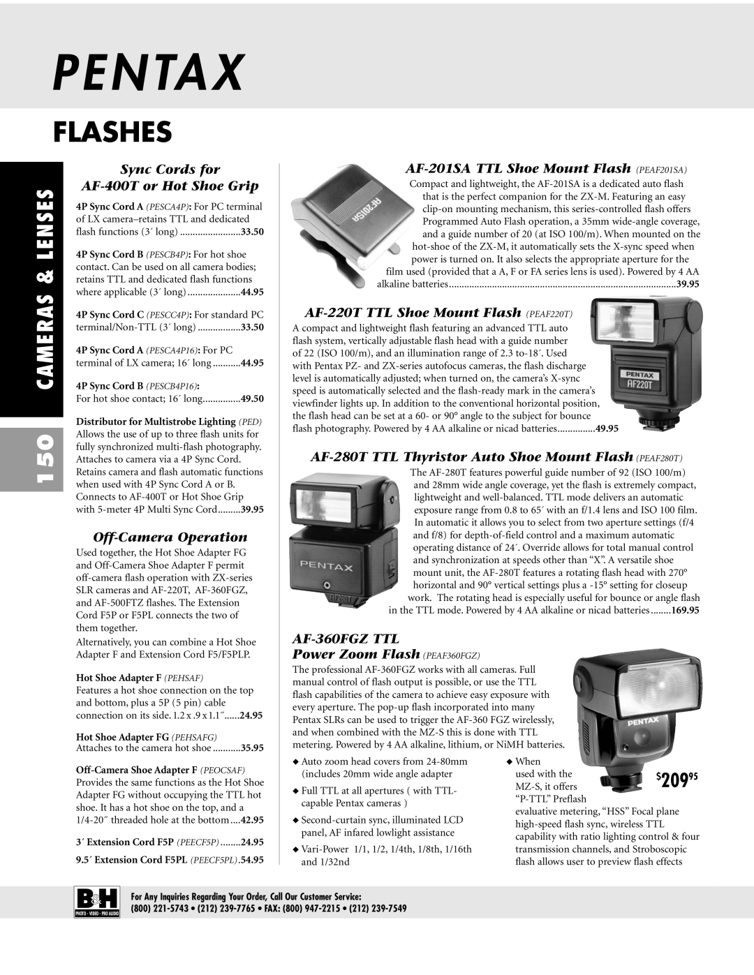 Pentax ZX-M dimensions Flashes 