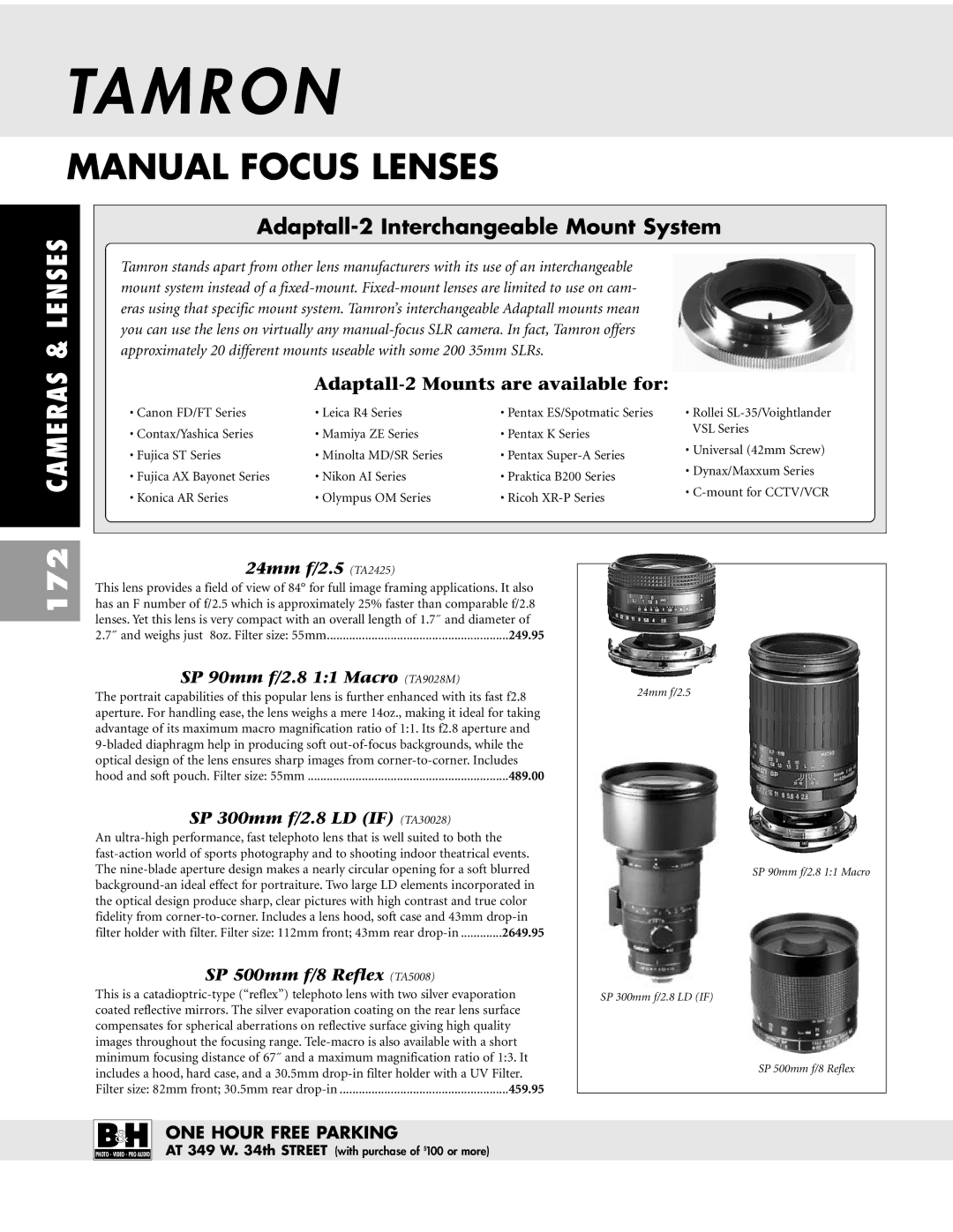 Pentax ZX-M dimensions Ta M R O N, 172 