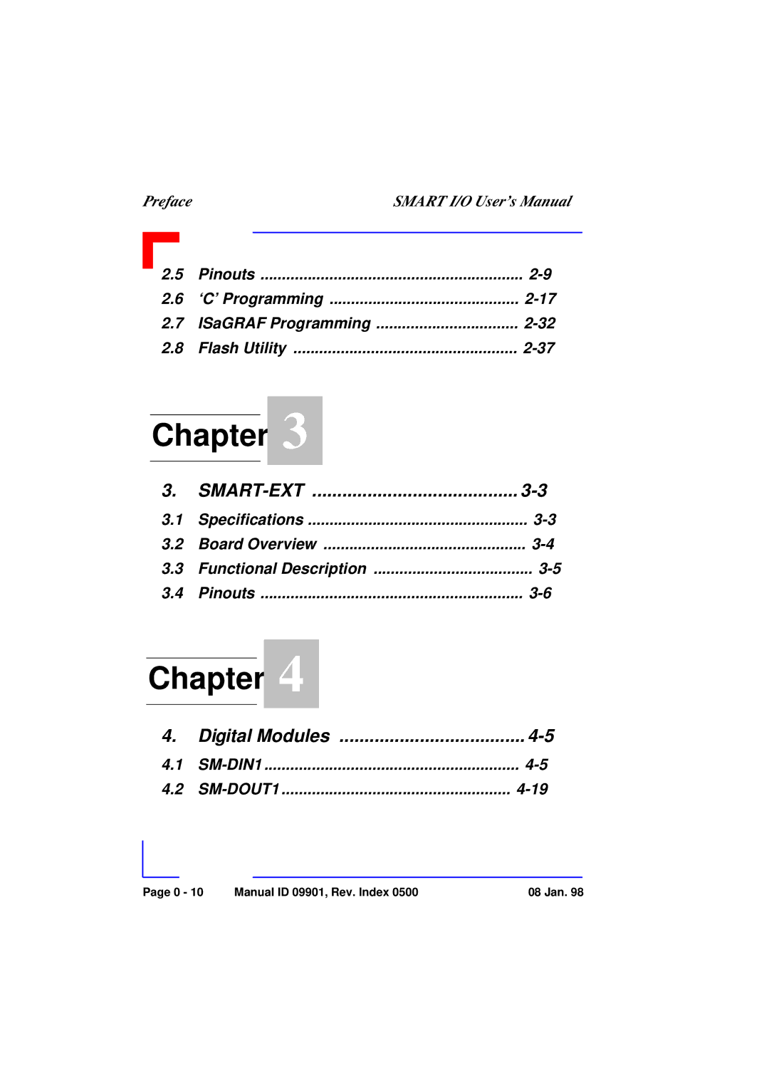 Pepper Computer RS485, RS232 user manual Smart-Ext 