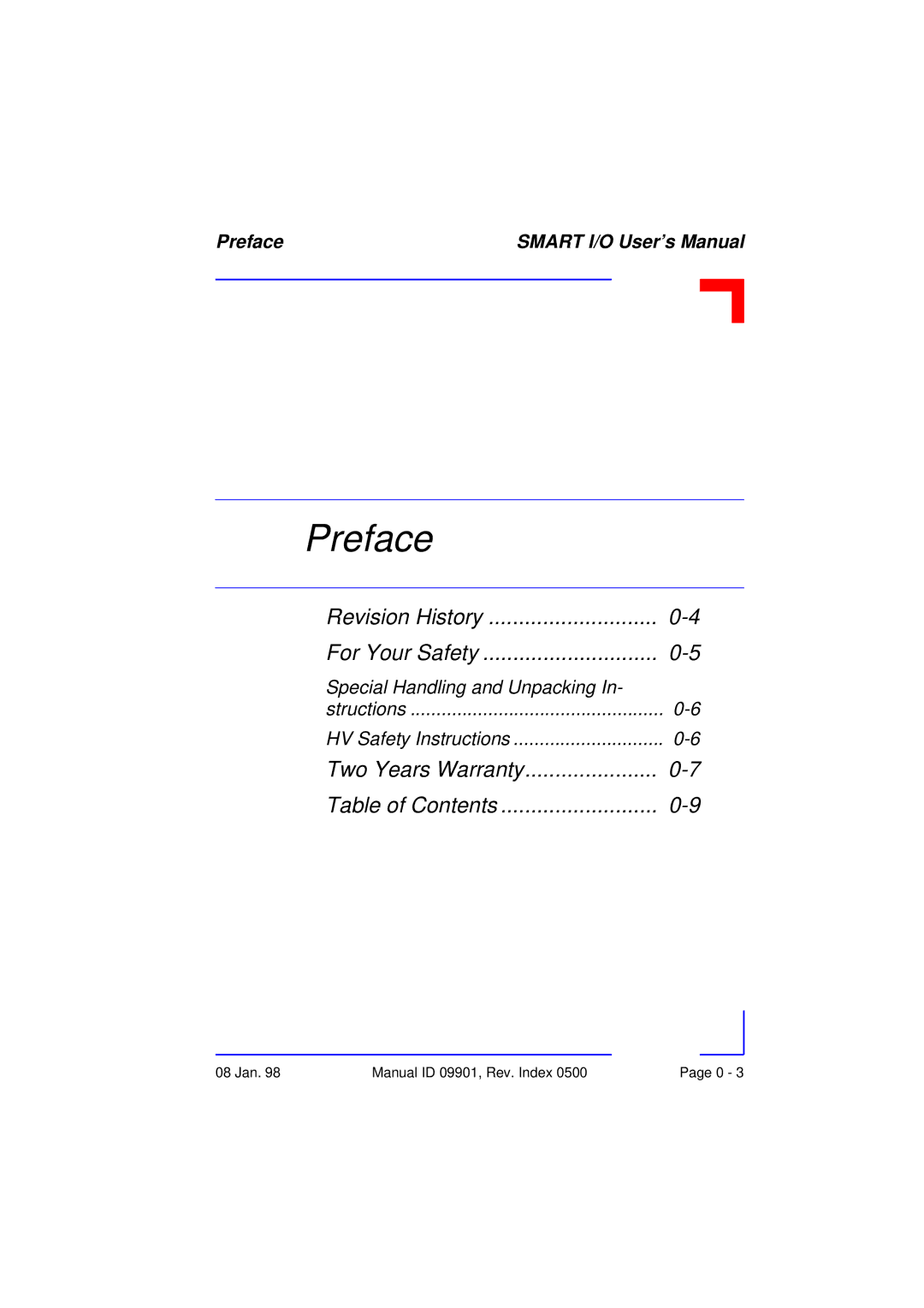 Pepper Computer RS232, RS485 user manual Preface 