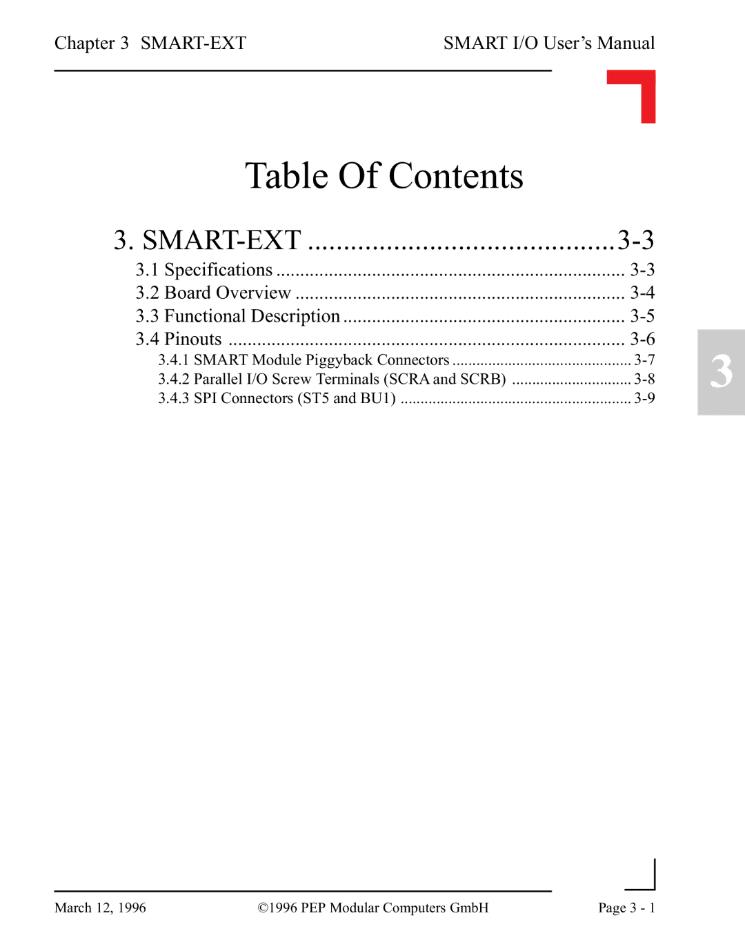 Pepper Computer RS232, RS485 user manual Smart-Ext 