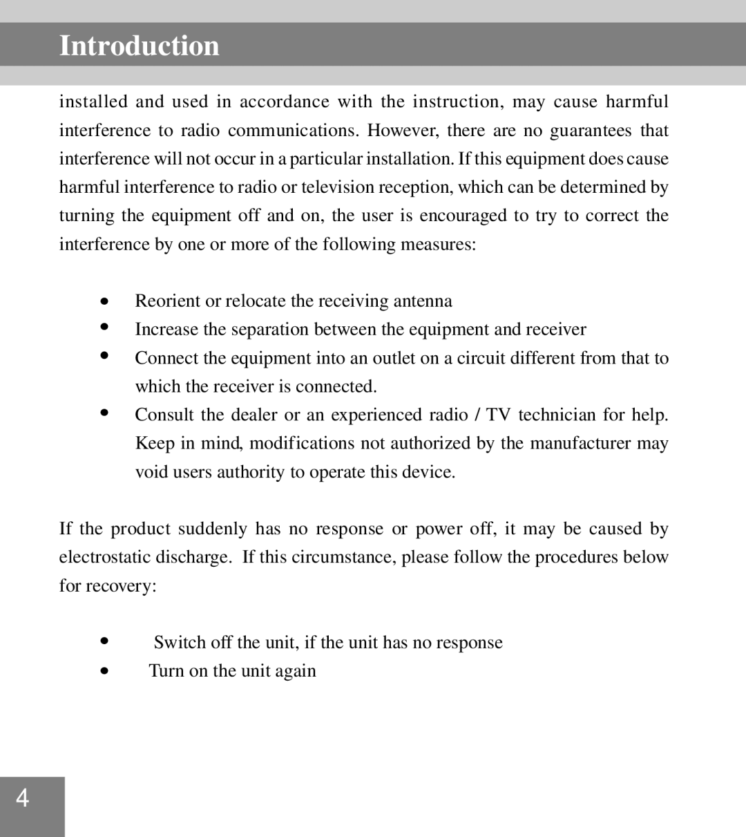 Perception Digital PD-099 manual Introduction 