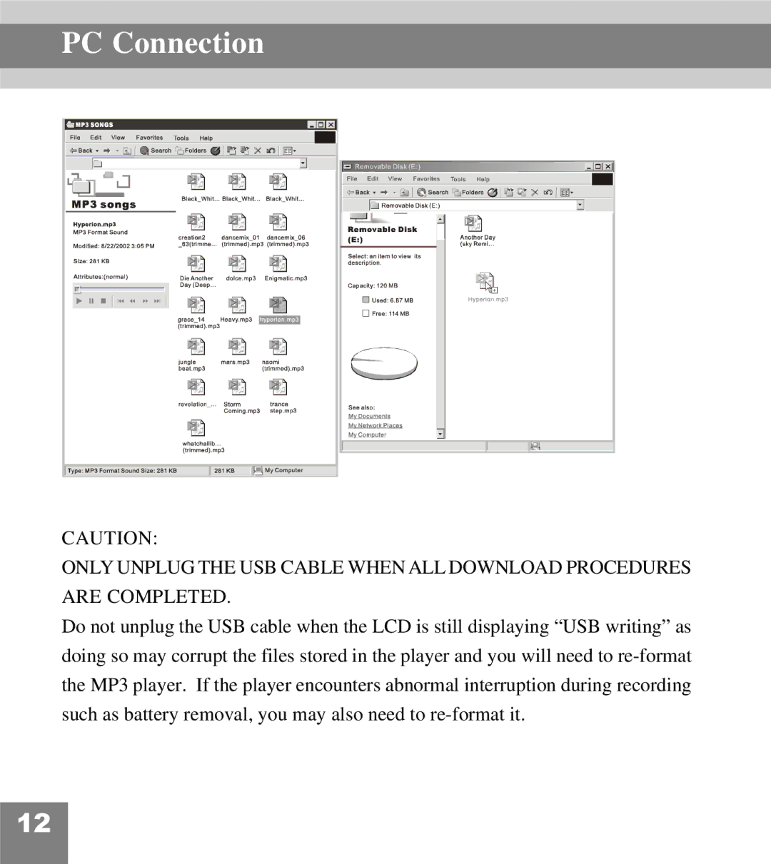 Perception Digital PD-200 manual PC Connection 