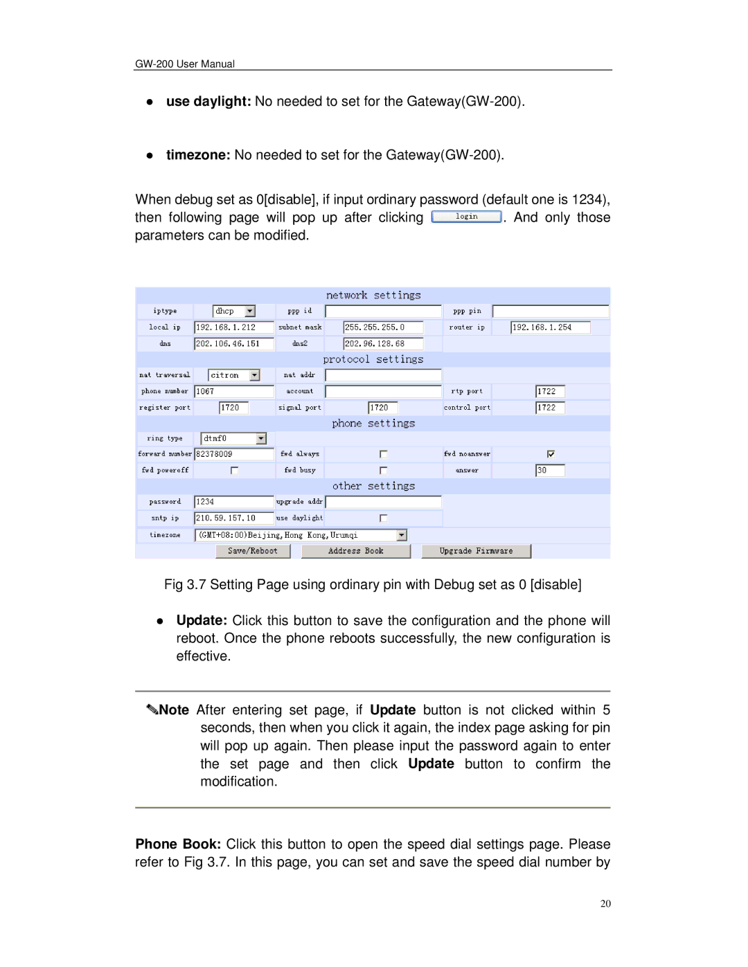 Perfectone Net Ware GW-200 manual 