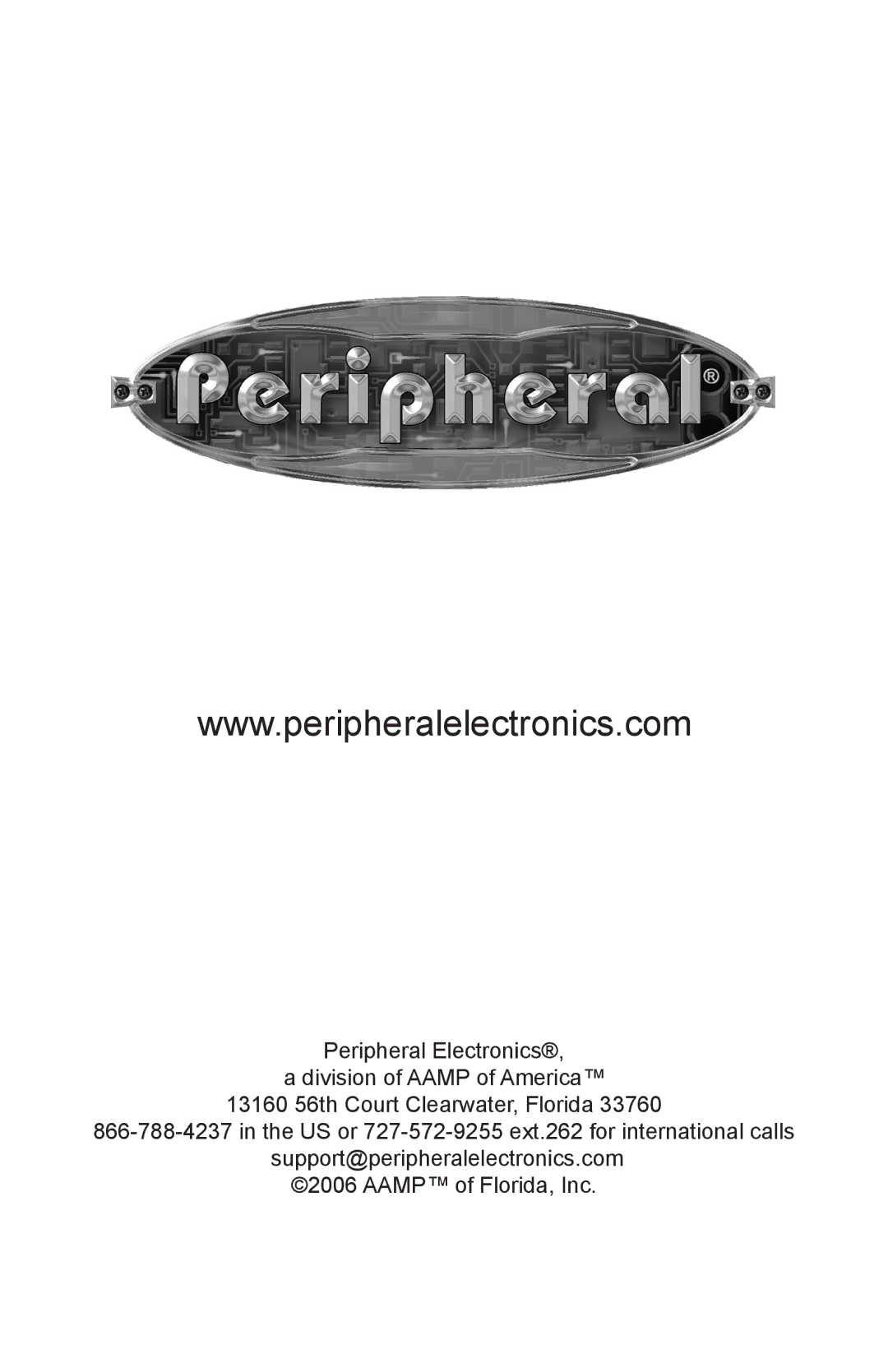 Peripheral Electronics MP3 Player Accessories instruction manual 