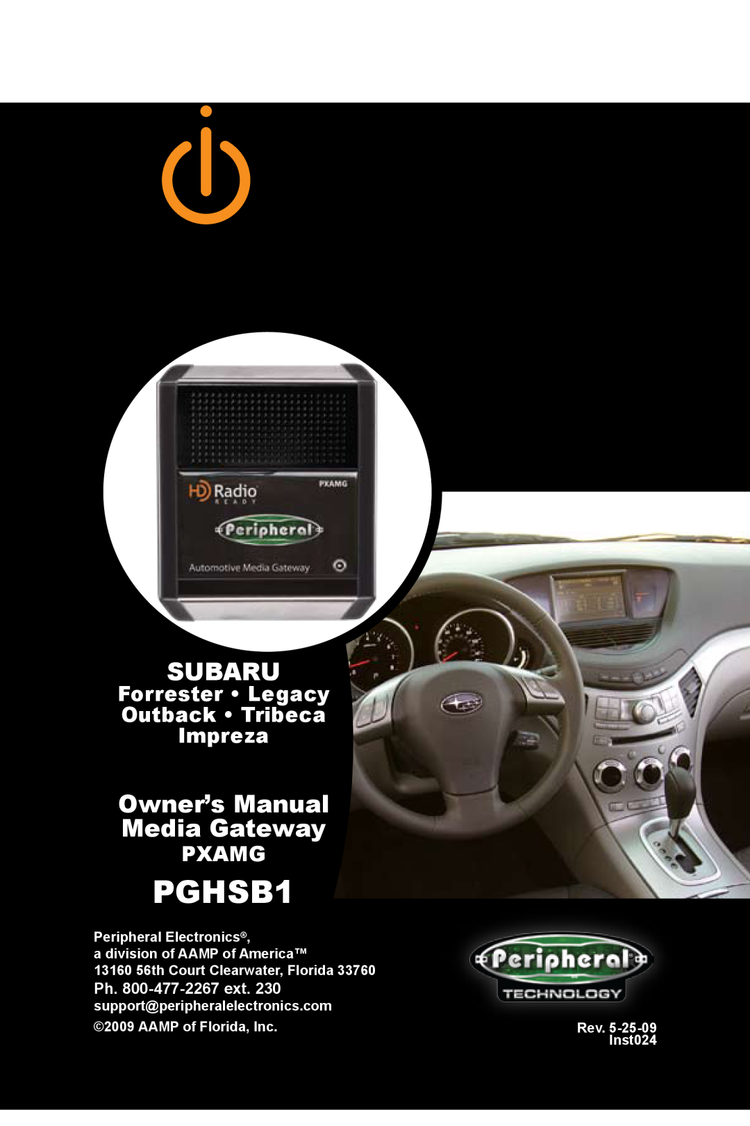 Peripheral Electronics PGHSB1 owner manual iPod, Expand Your Factory Radio, Subaru, Pxamg 