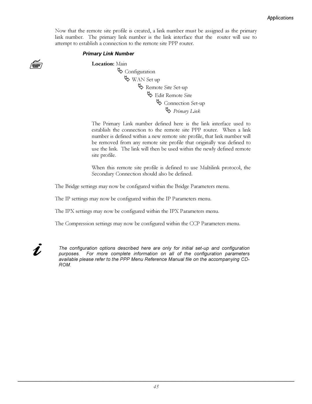 Perle Systems 1700 manual Site profile 