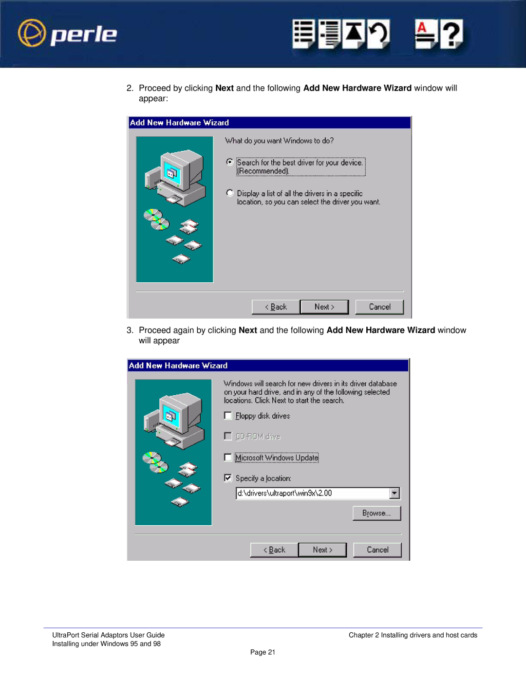 Perle Systems 5500152-23 manual UltraPort Serial Adaptors User Guide 