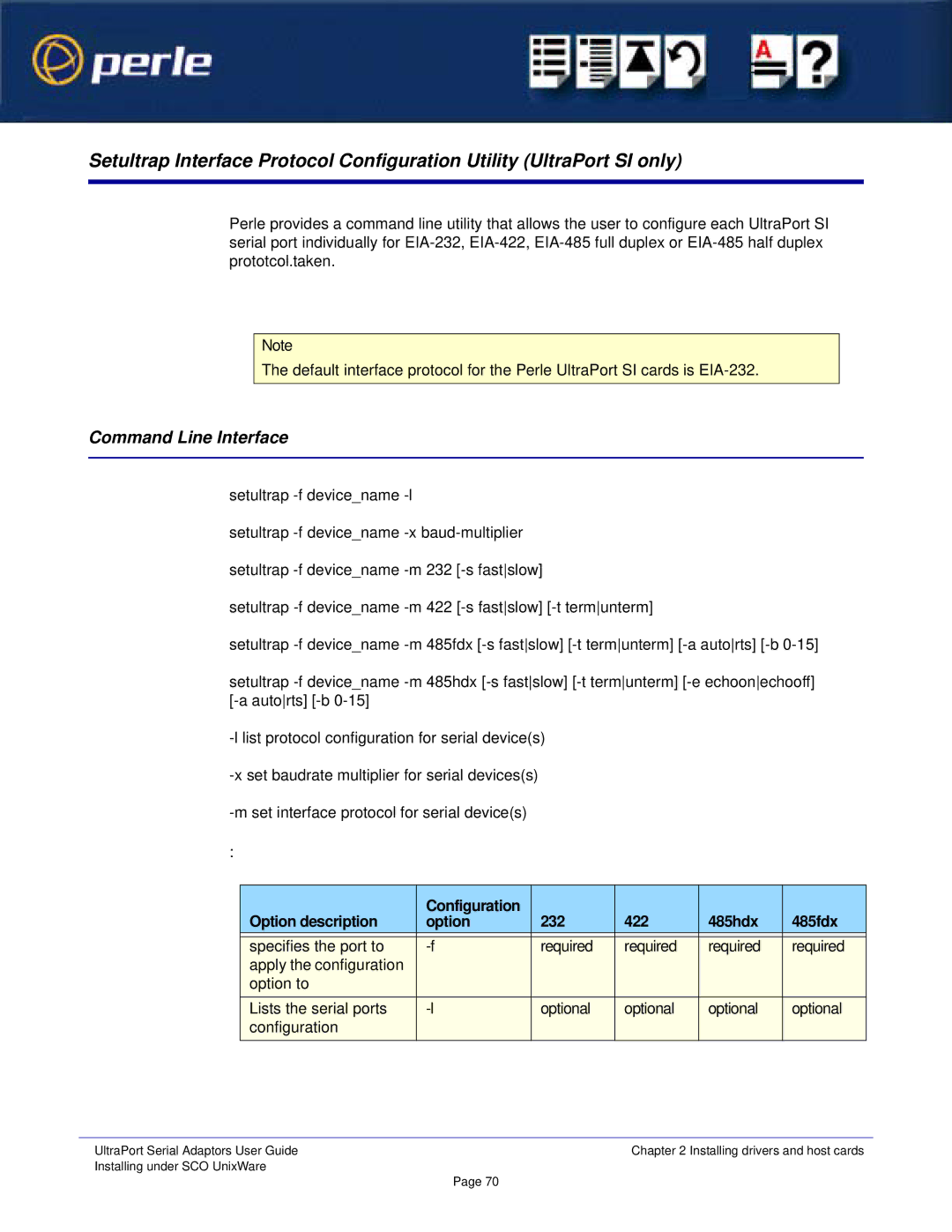 Perle Systems 5500152-23 manual Command Line Interface 