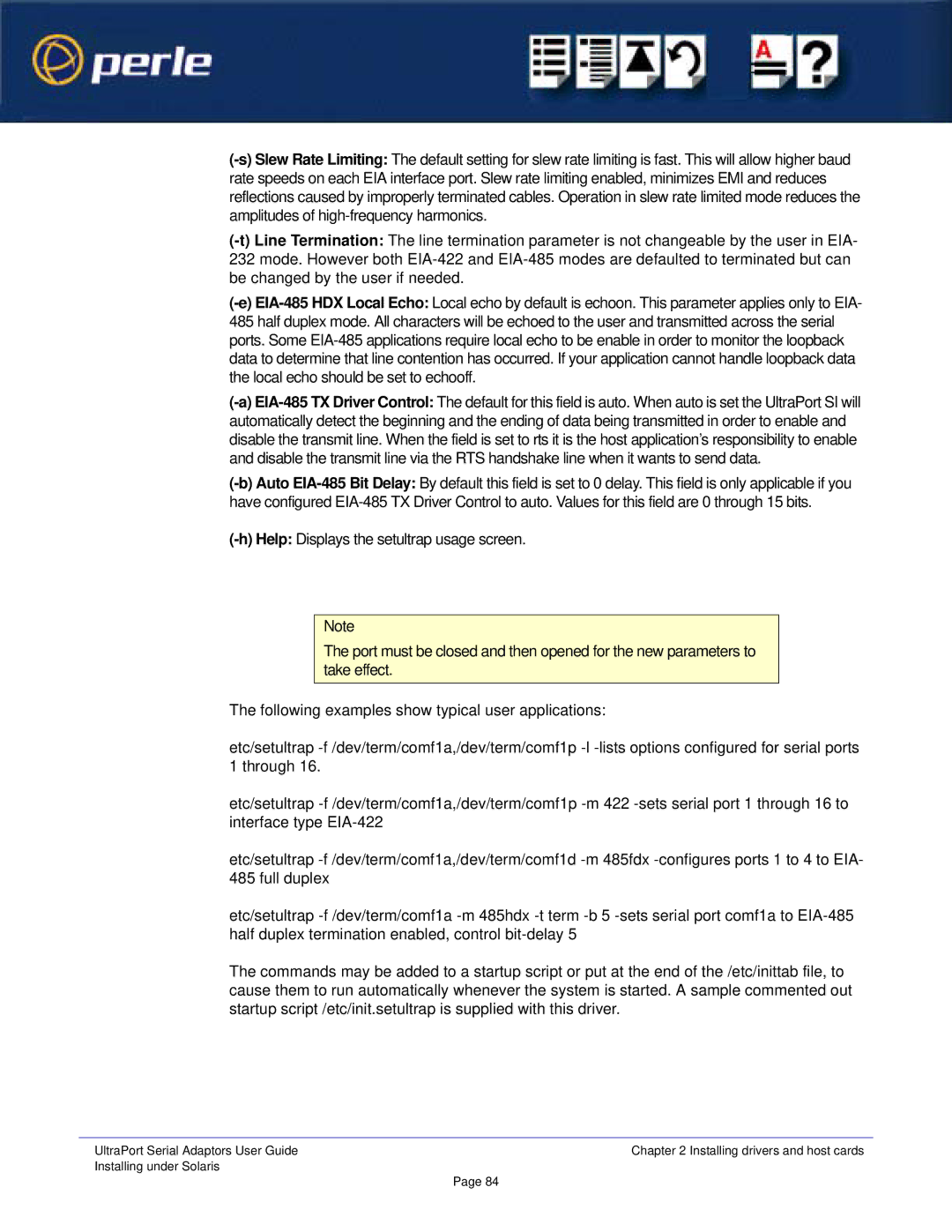 Perle Systems 5500152-23 manual UltraPort Serial Adaptors User Guide 