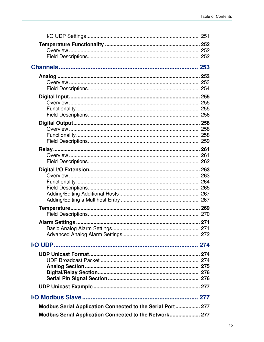 Perle Systems 5500161-40 manual Channels, Modbus Slave 