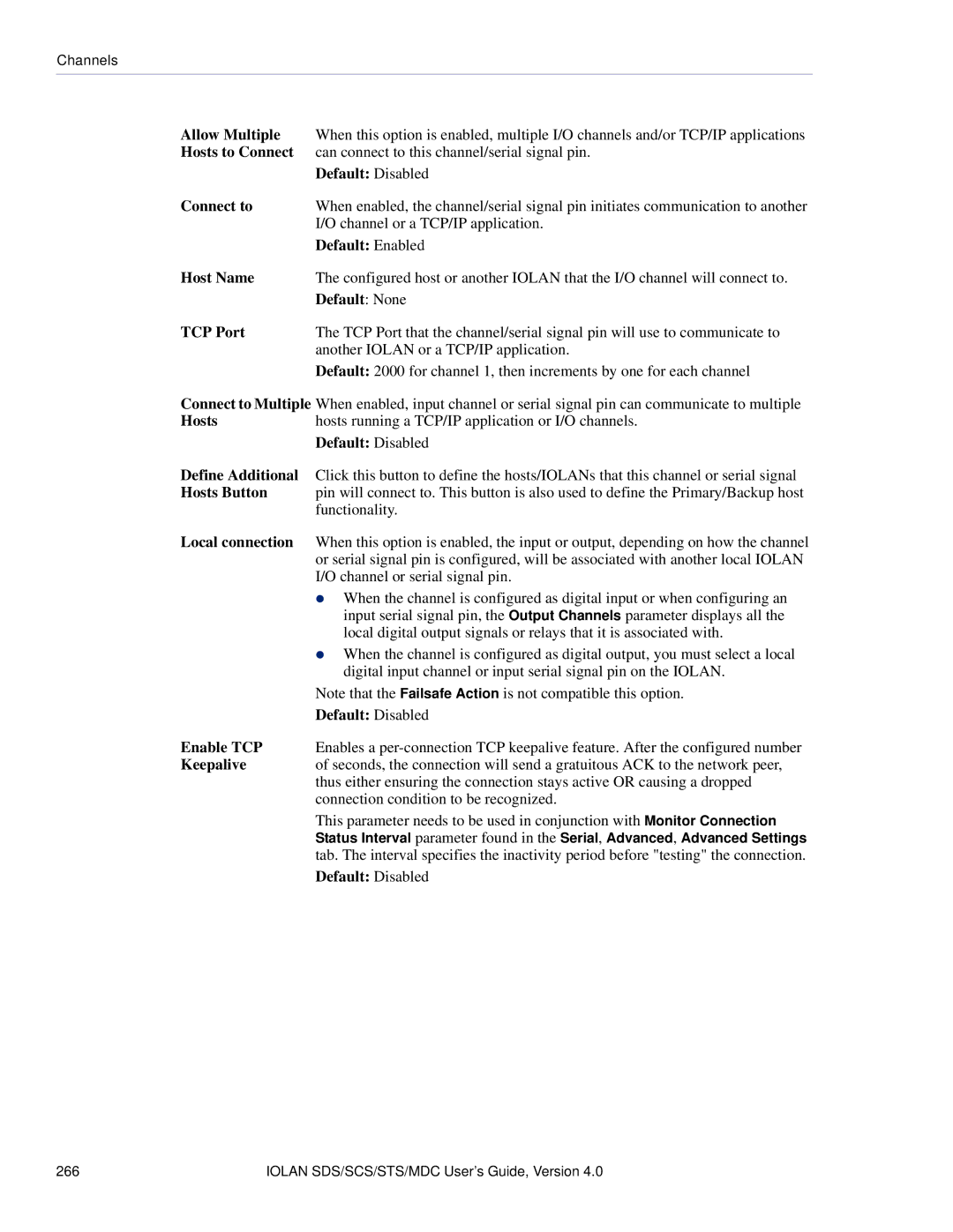 Perle Systems 5500161-40 manual Hosts, Local connection 