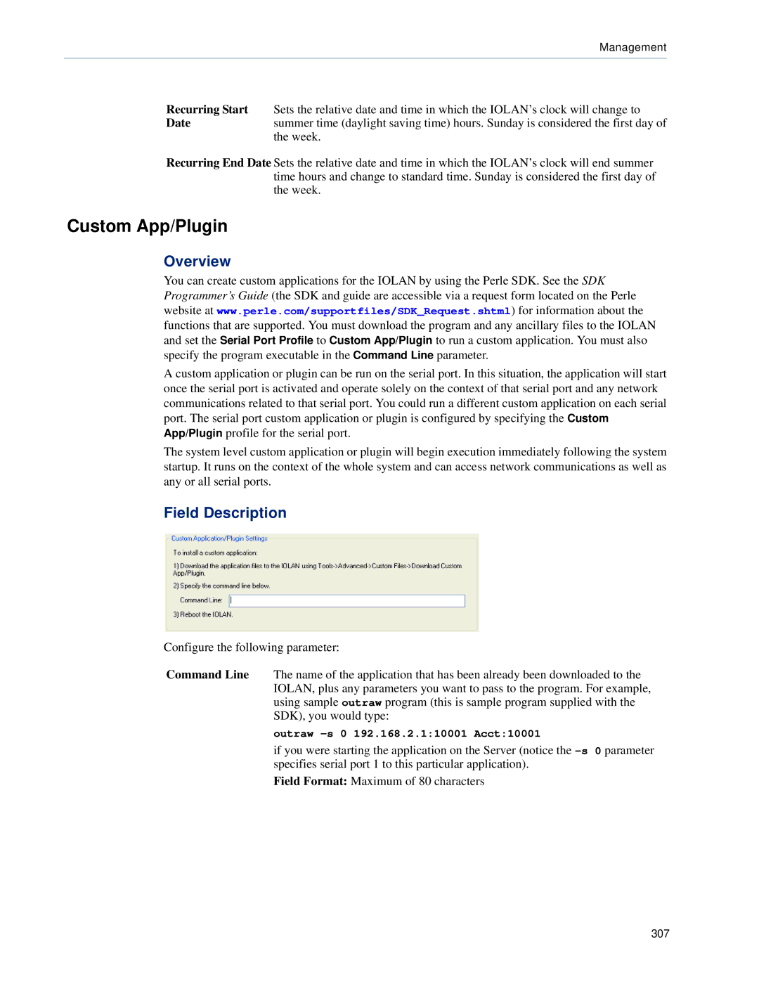 Perle Systems 5500161-40 manual Custom App/Plugin, Overview 