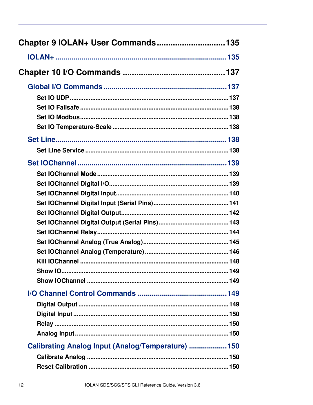 Perle Systems CSS manual IOLAN+ User Commands 