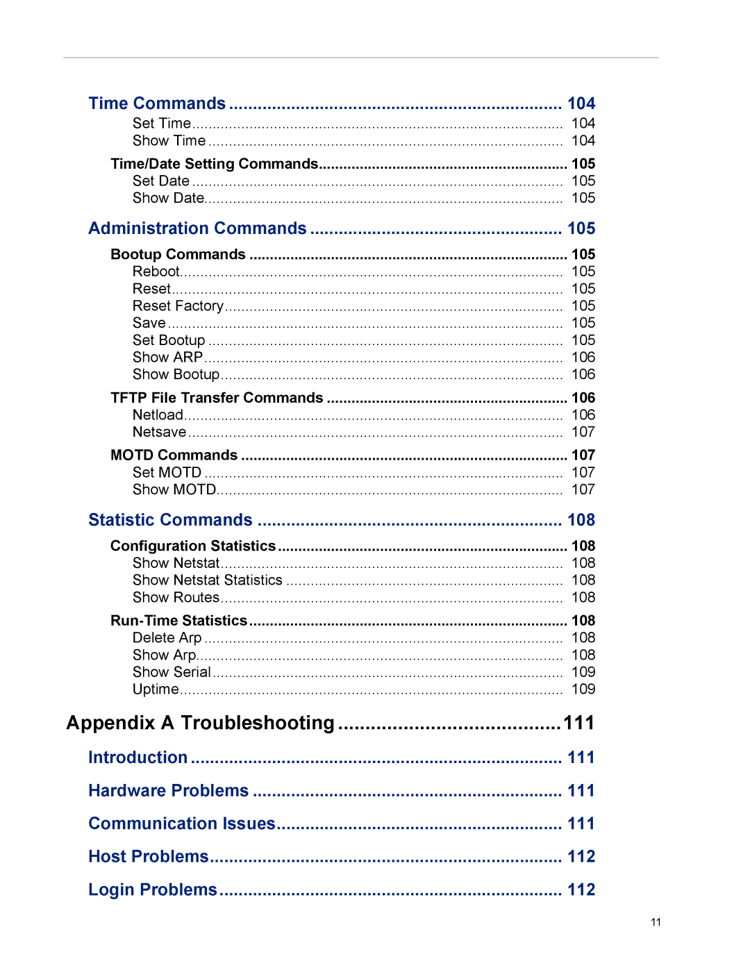 Perle Systems DS1 manual Appendix a Troubleshooting 