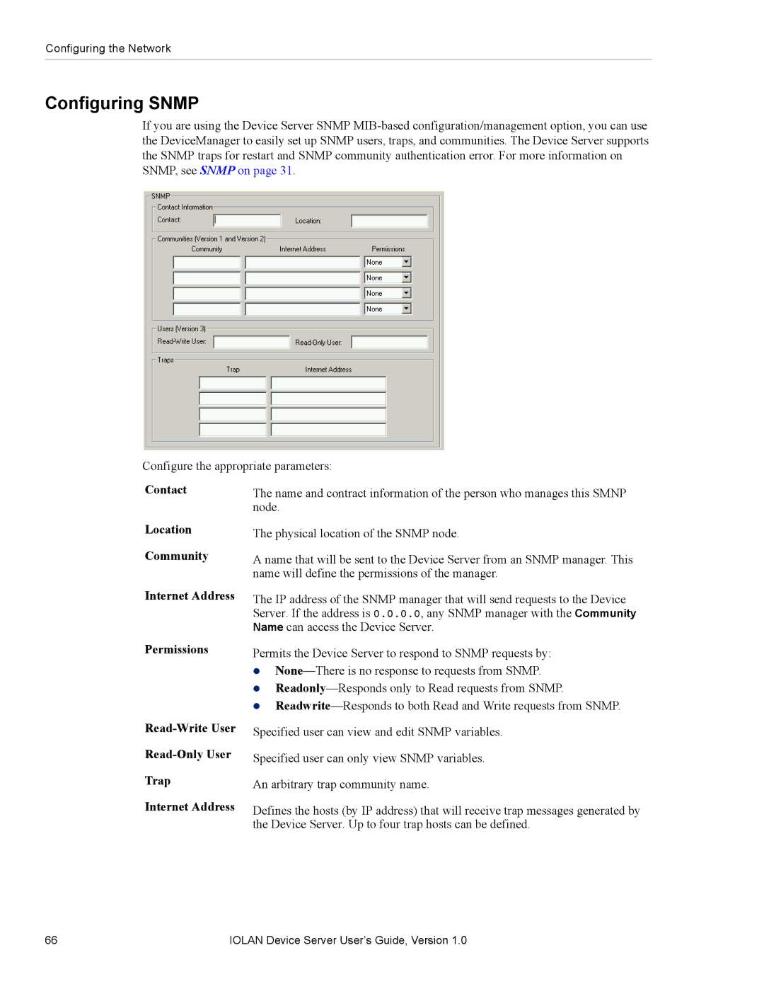 Perle Systems DS1 manual Configuring Snmp 