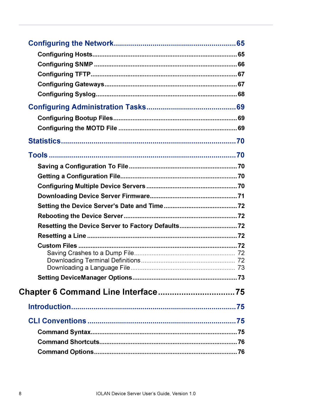 Perle Systems DS1 manual Command Line Interface 