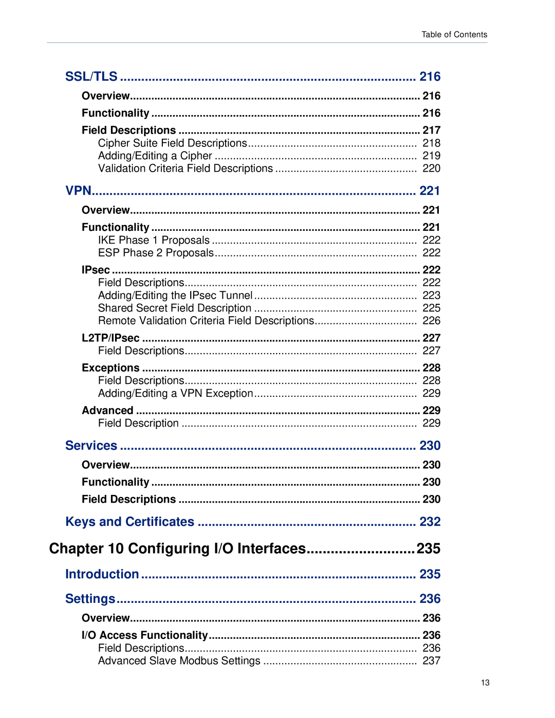 Perle Systems SCS, STS manual Configuring I/O Interfaces 