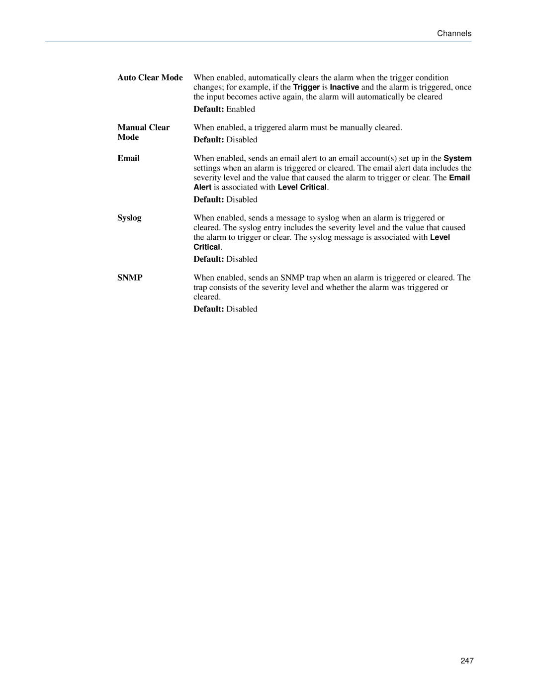 Perle Systems SCS, STS manual 247 