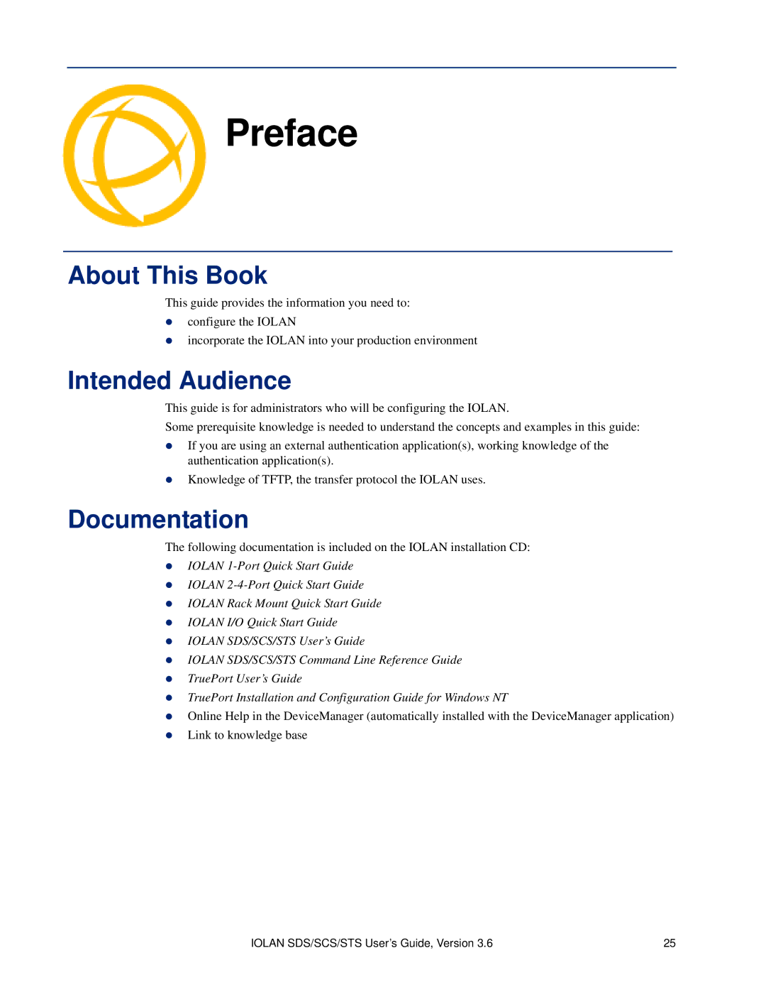 Perle Systems SCS, STS manual Preface, About This Book, Intended Audience, Documentation 