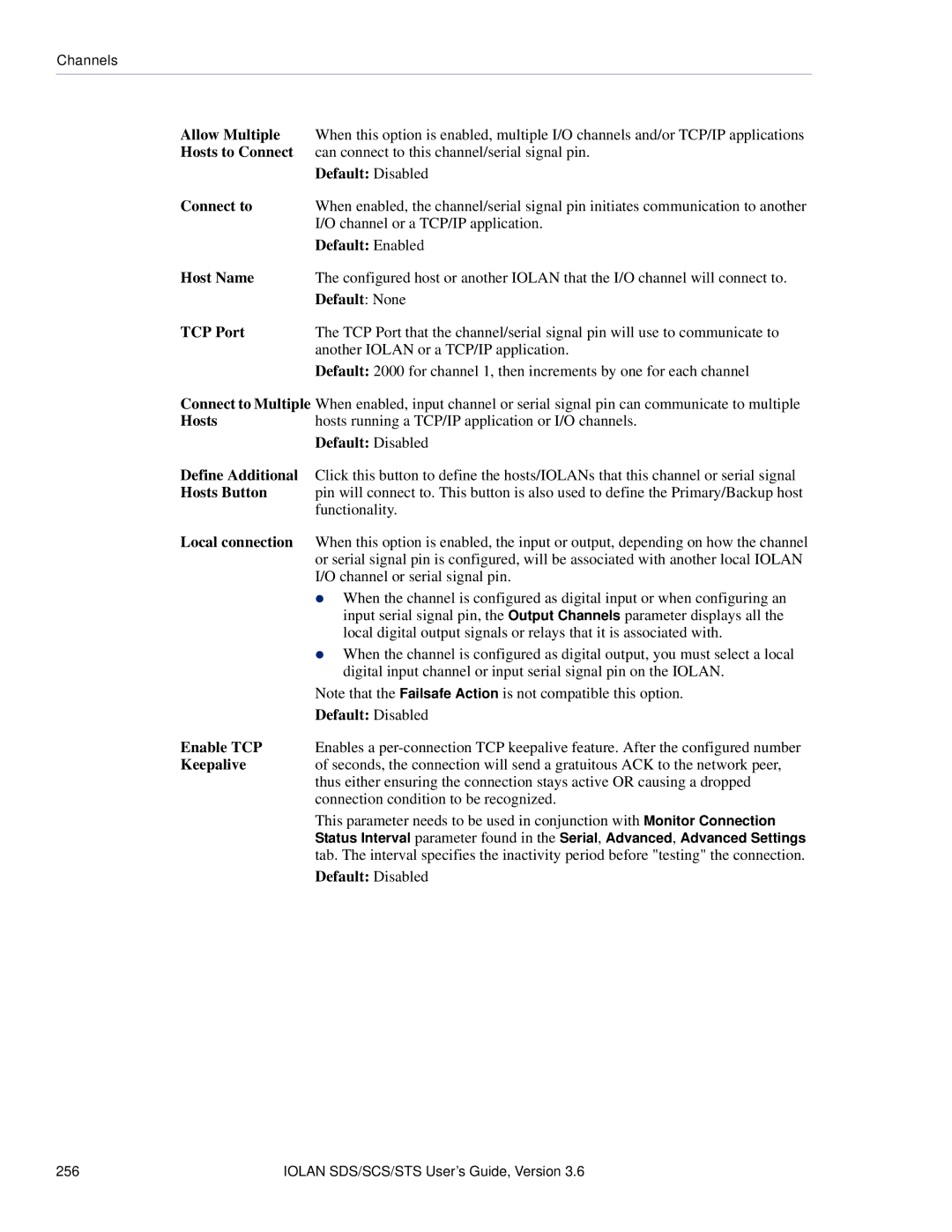 Perle Systems STS, SCS manual Hosts, Local connection 