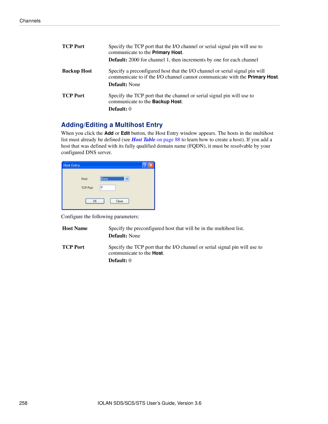 Perle Systems STS, SCS manual Communicate to the Primary Host 