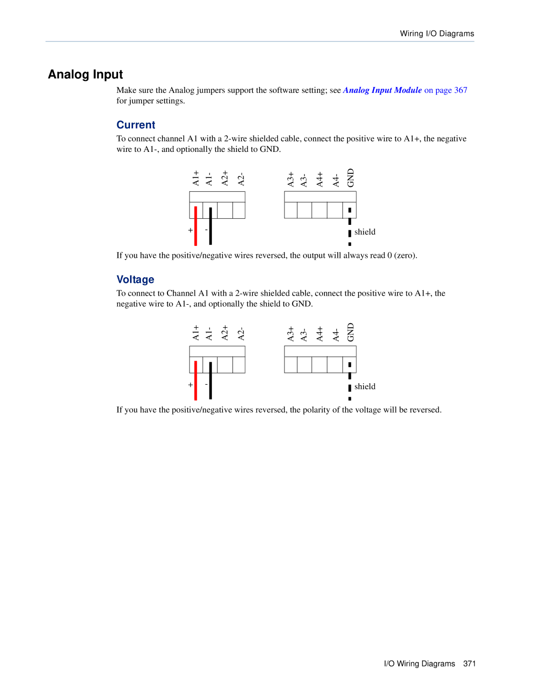 Perle Systems SCS, STS manual Analog Input, Current, Voltage 