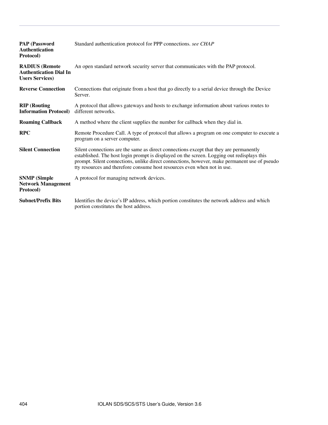 Perle Systems STS, SCS PAP Password, Authentication Protocol Radius Remote, RIP Routing, Information Protocol, Snmp Simple 