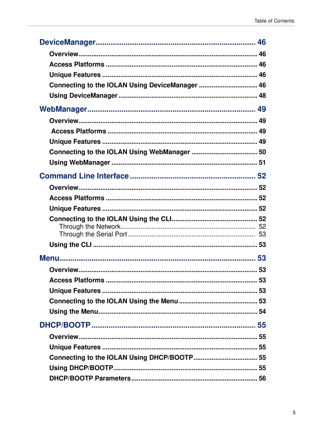 Perle Systems SCS, STS manual Dhcp/Bootp 