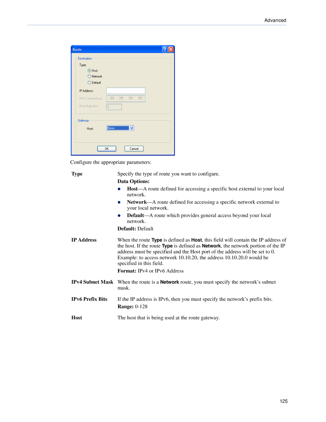 Perle Systems DS1, TS2 manual Default Default, IPv4 Subnet Mask, IPv6 Prefix Bits, Host 