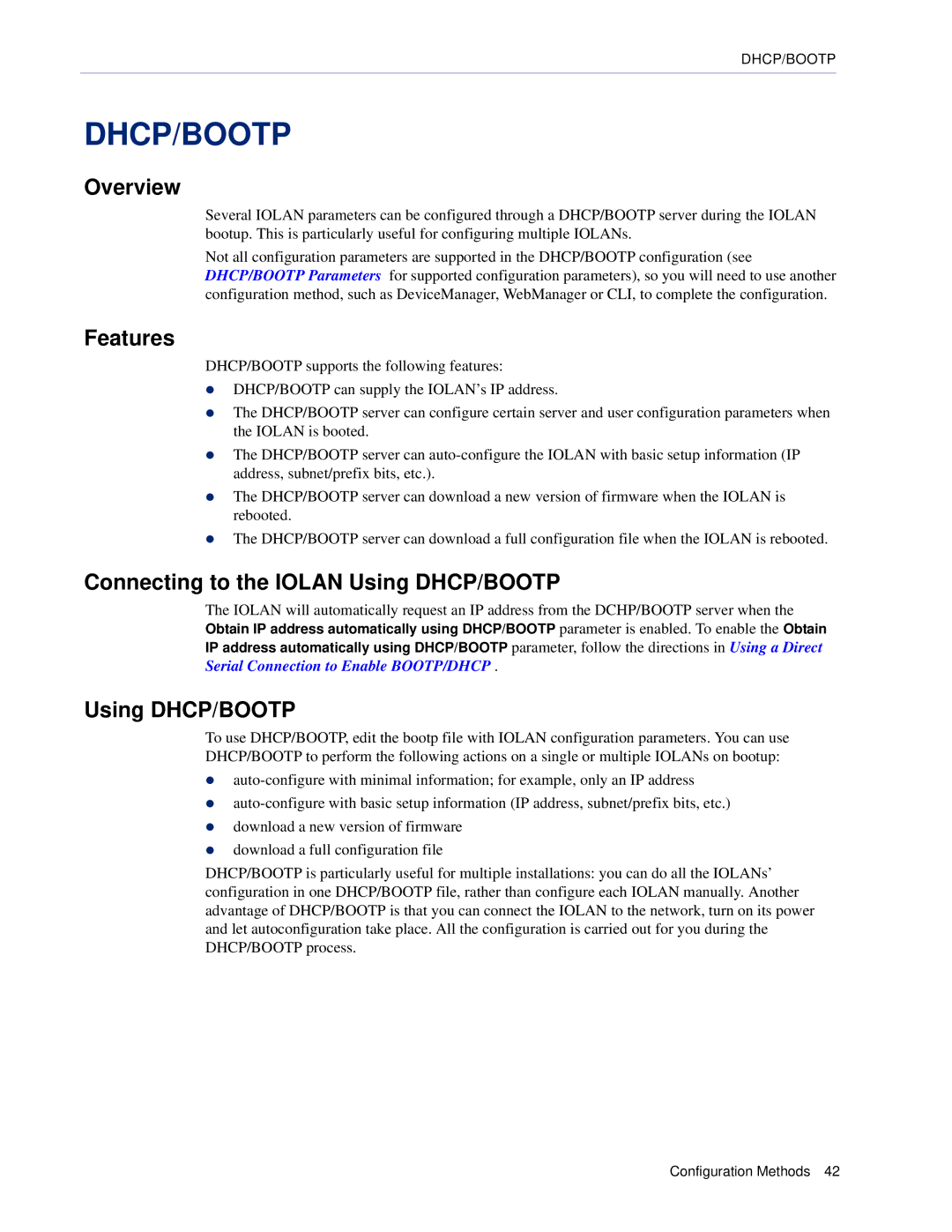 Perle Systems TS2, DS1 manual Connecting to the Iolan Using DHCP/BOOTP 