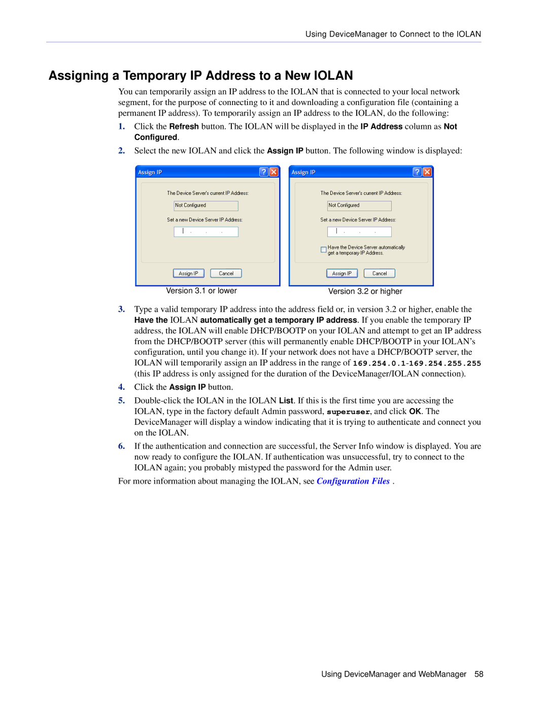 Perle Systems TS2, DS1 manual Assigning a Temporary IP Address to a New Iolan 