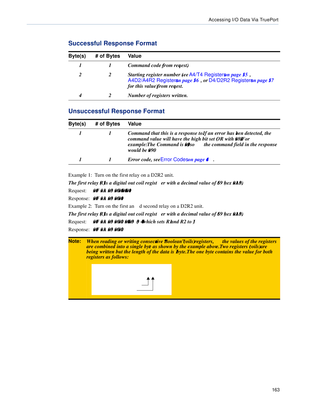 Perle Systems DS1, TS2 manual Successful Response Format, Unsuccessful Response Format 