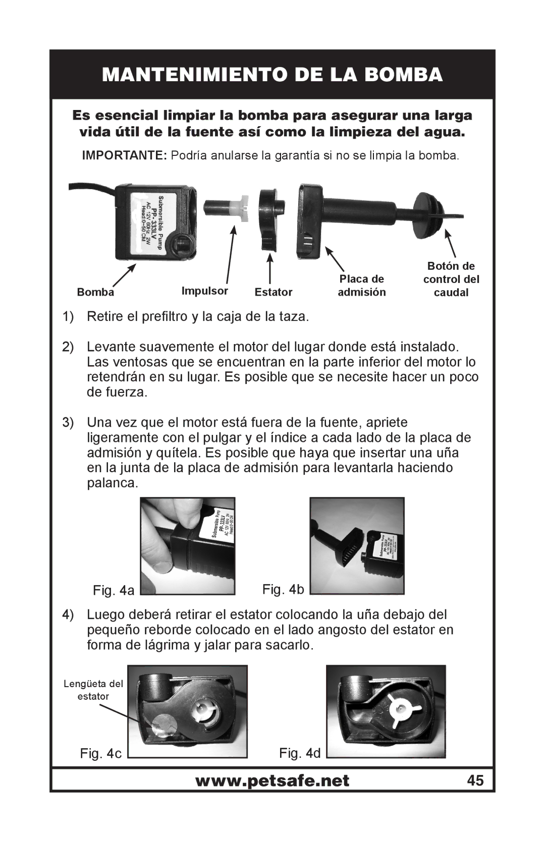 Petsafe 400-1254-19 manuel dutilisation Impulsor 