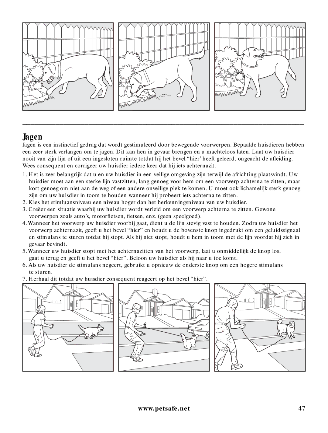 Petsafe LDT-433 manuel dutilisation Jagen 