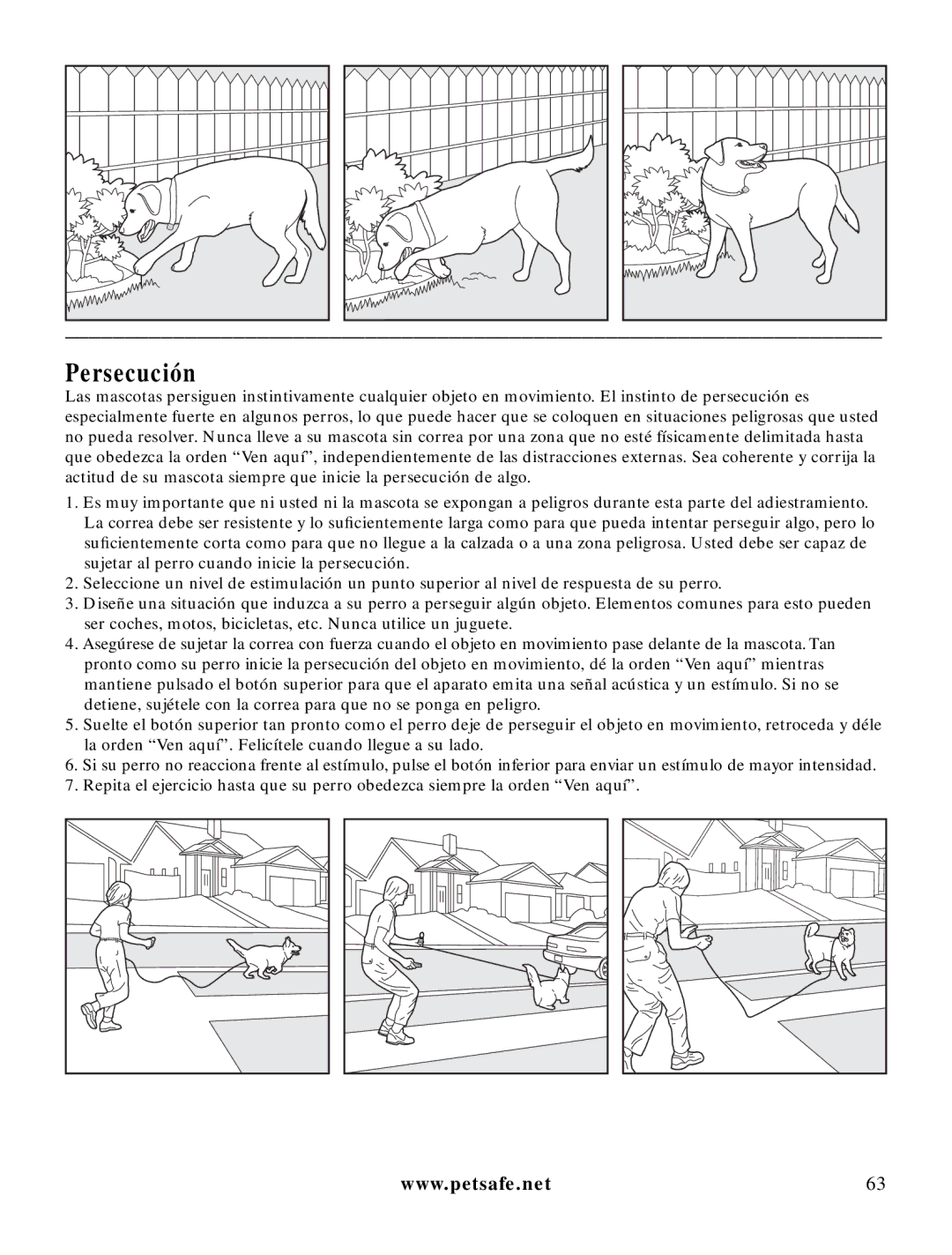 Petsafe LDT-433 manuel dutilisation Persecución 