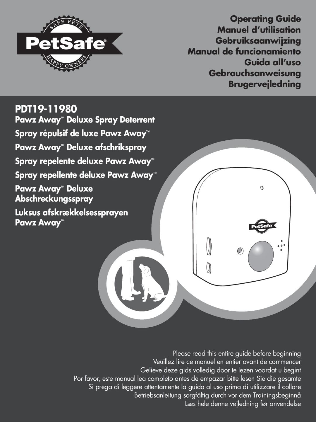 Petsafe PDT19-11980 manuel dutilisation 