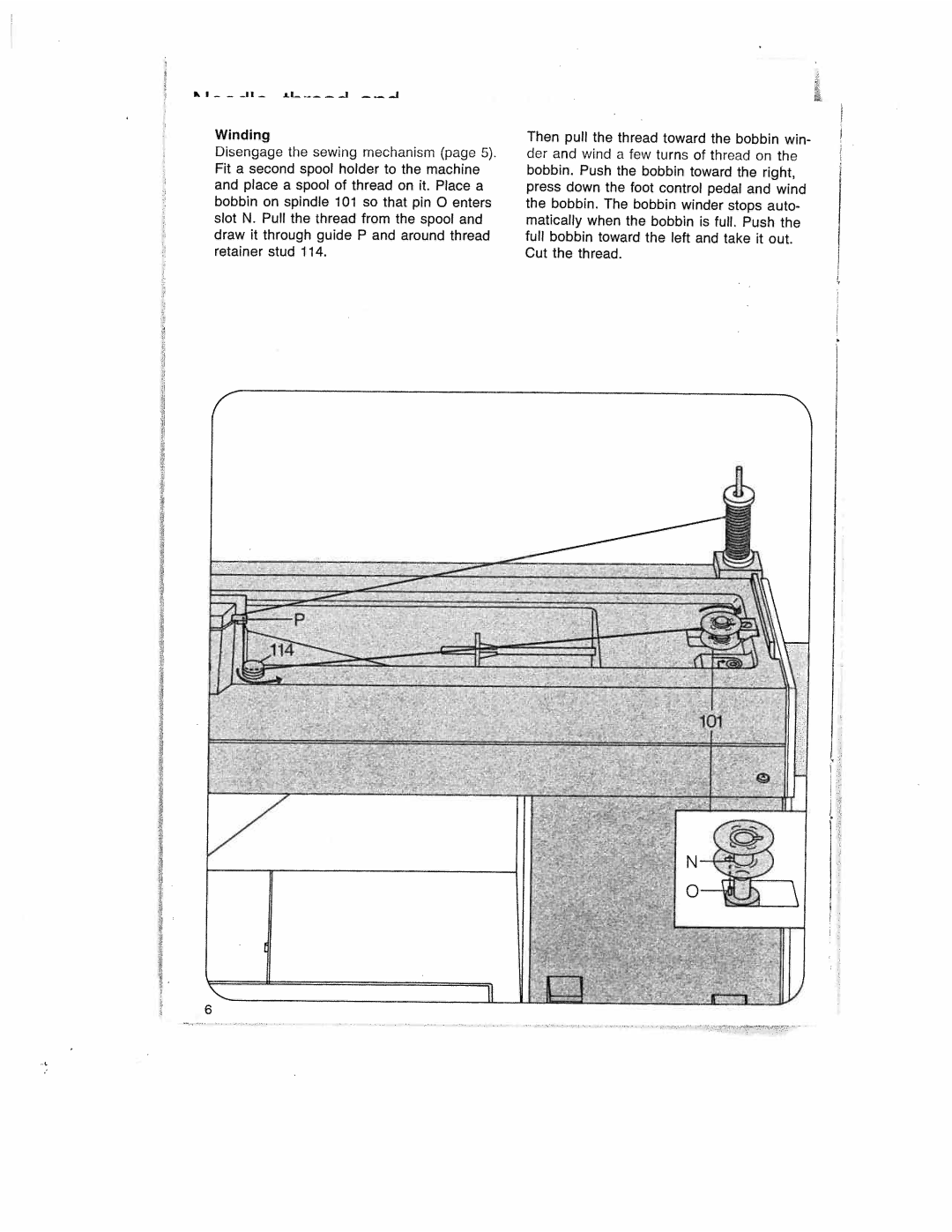 Pfaff 1019, 1015, 1014, 1037, 1035 manual Enters, Press down 