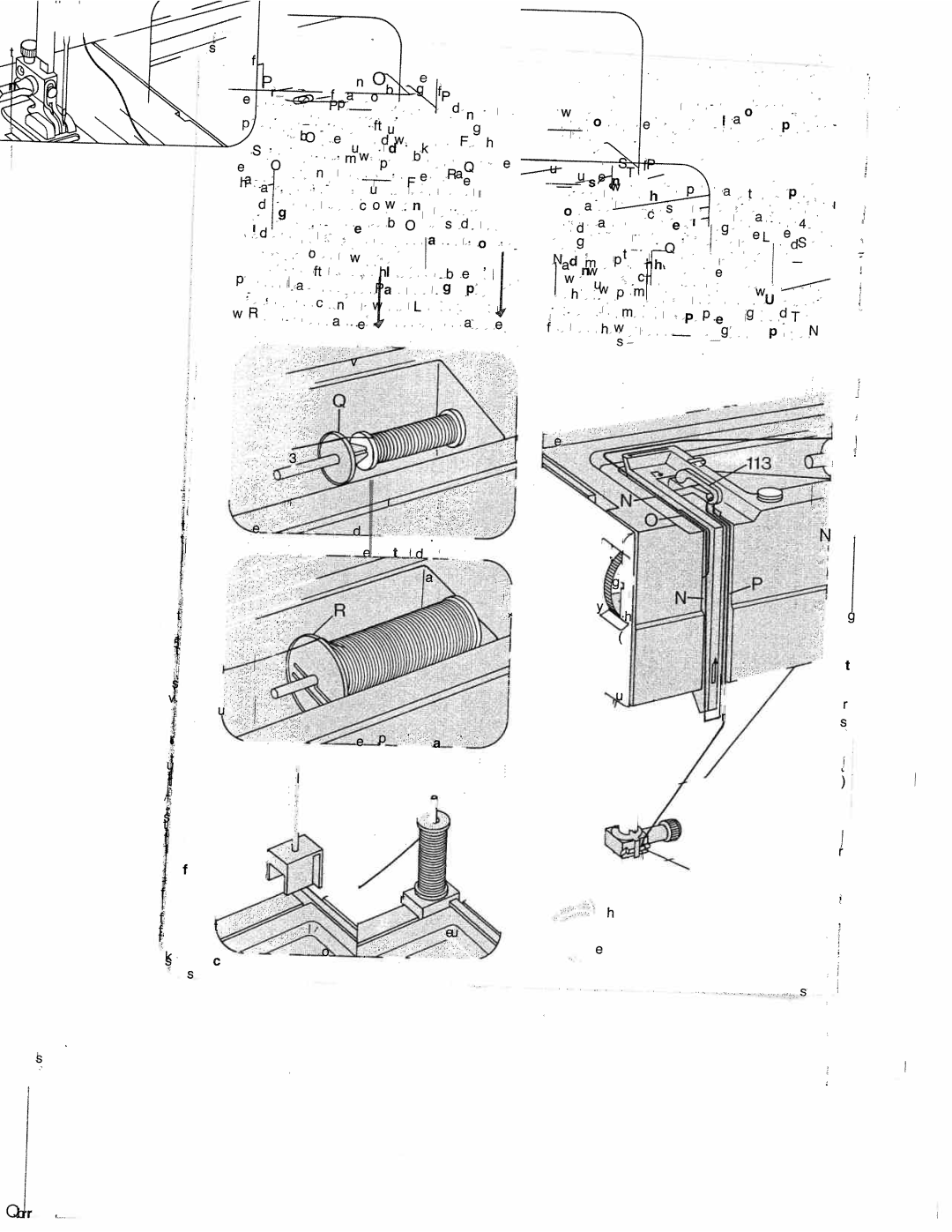 Pfaff 1037, 1019, 1015, 1014, 1035 manual Thread 