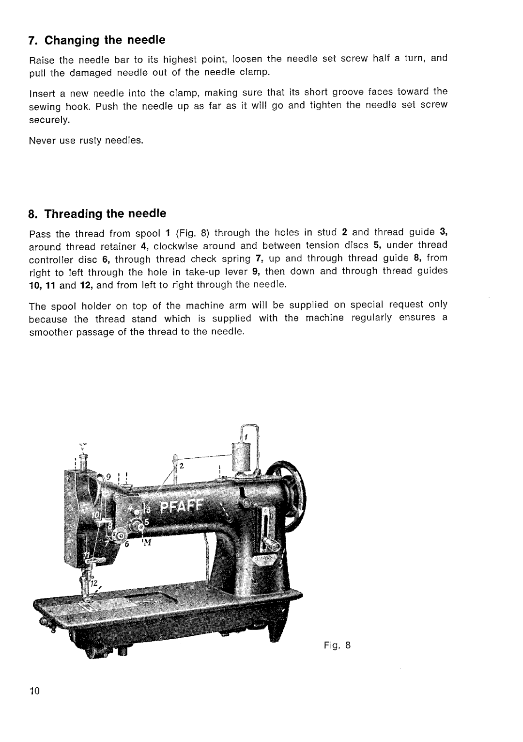 Pfaff 141 manual 