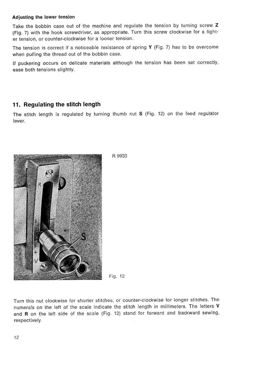 Pfaff 141 manual 