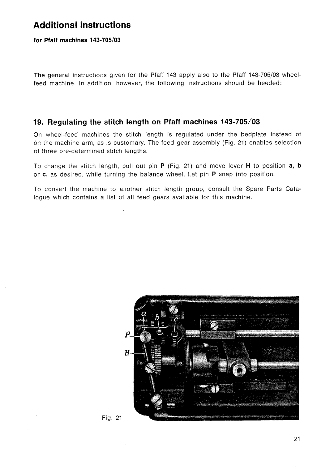 Pfaff 141 manual 