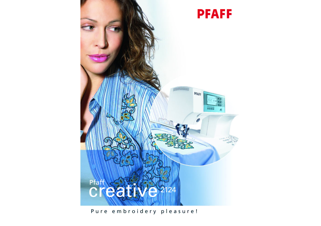 Pfaff 2124 manual Creative 