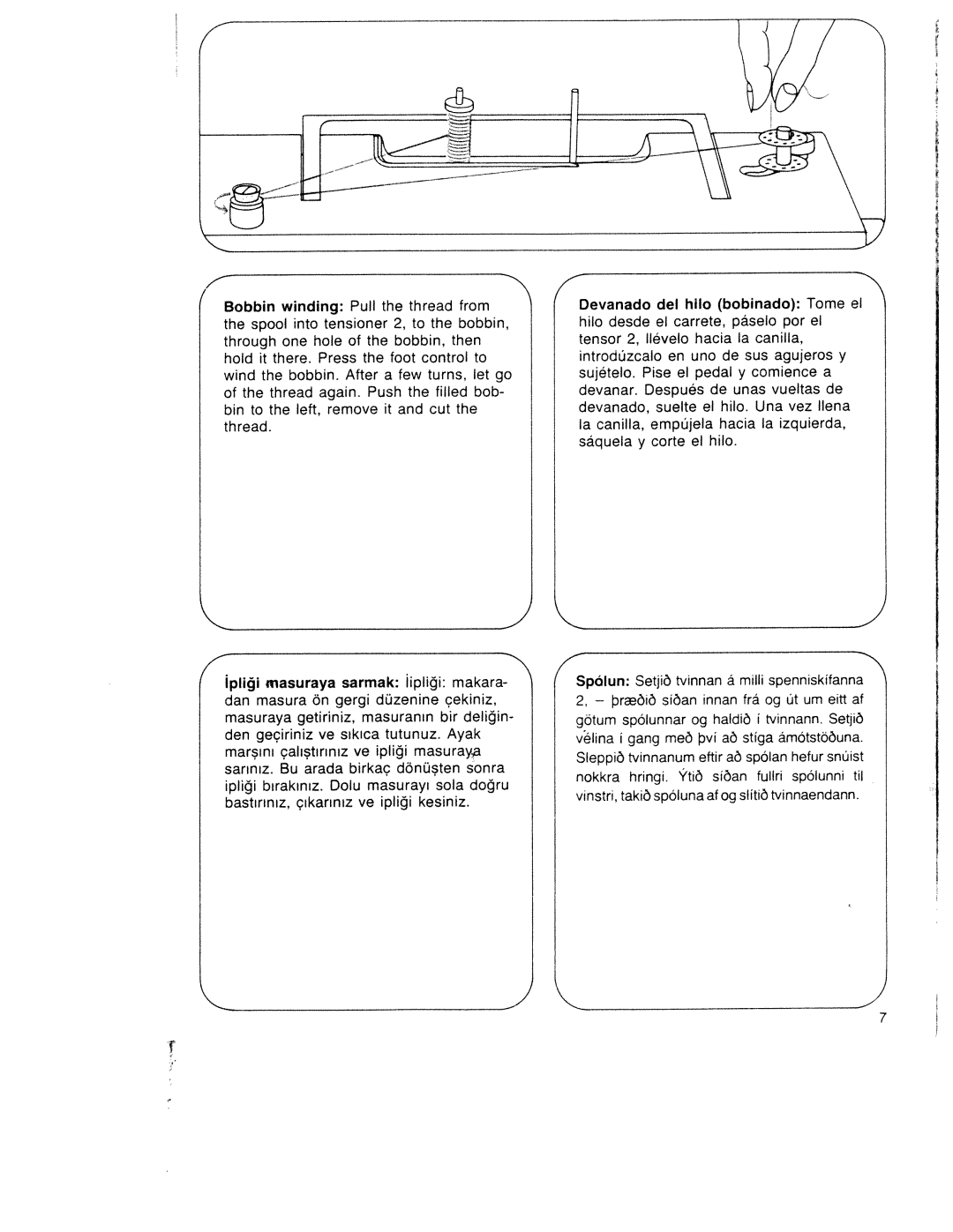 Pfaff 340.521.541.721.741 manual Deliin, Bob, Iplii 