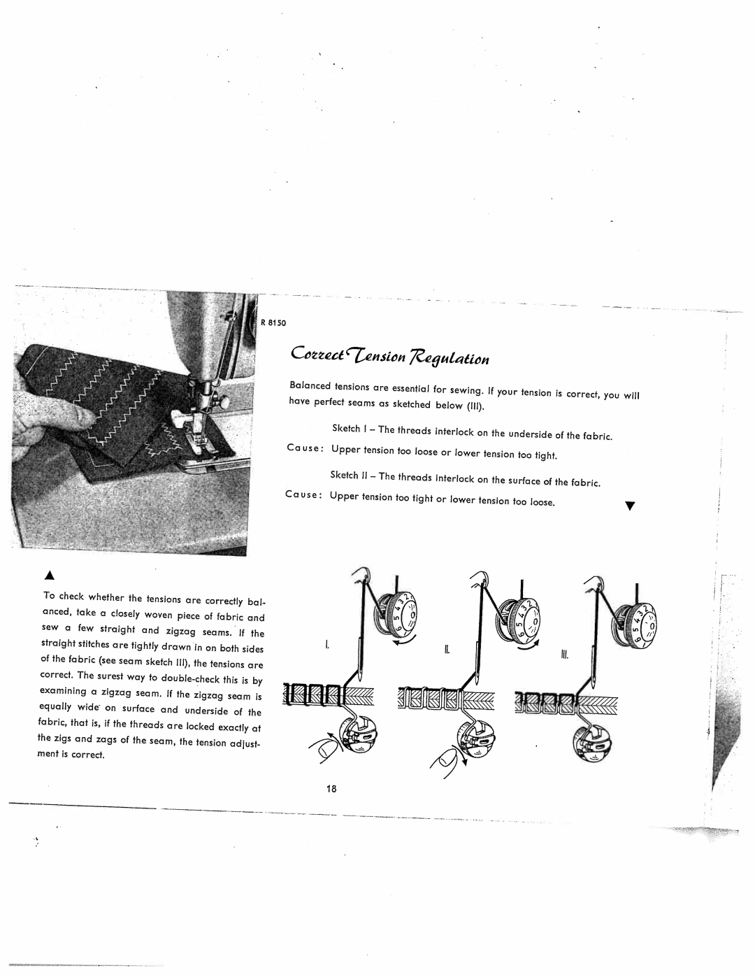 Pfaff 360 manual Cause, Adjust 