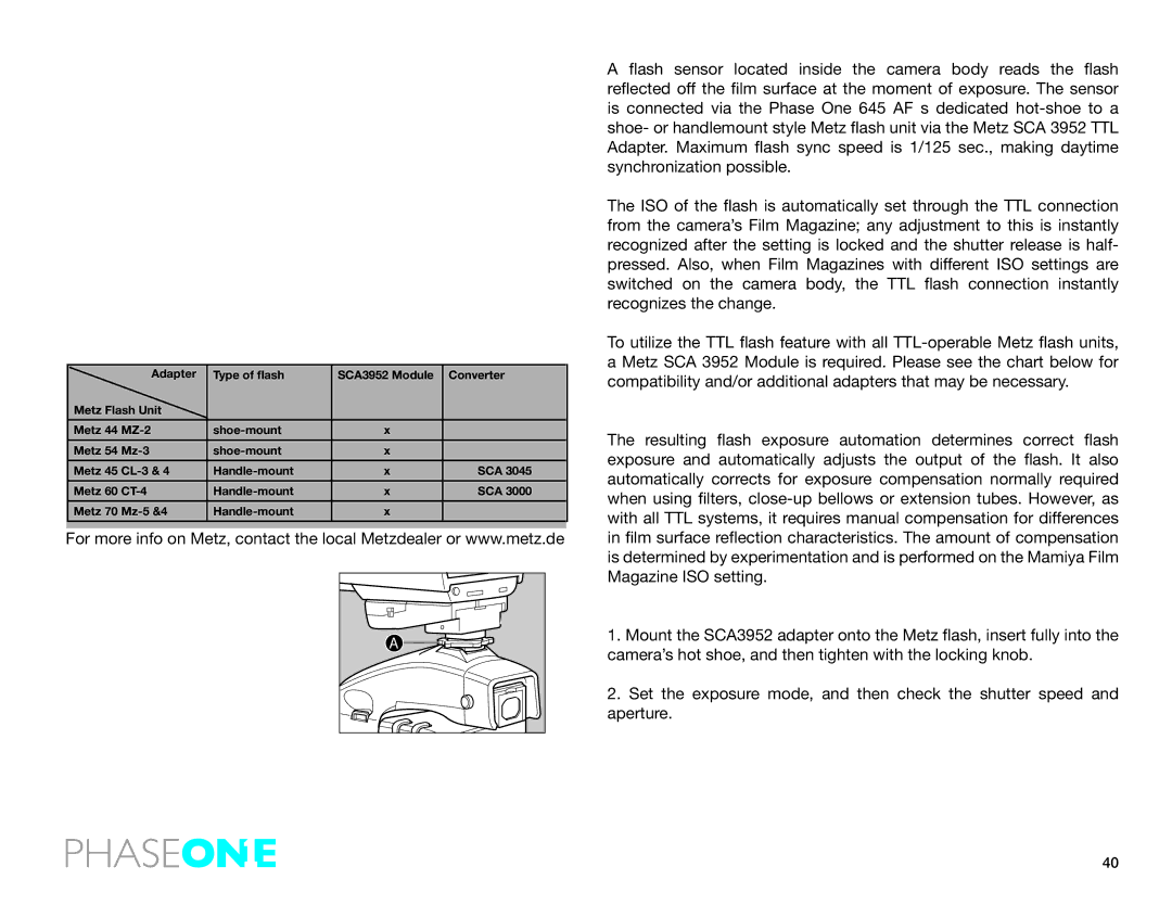 Phase One 645 AF manual 